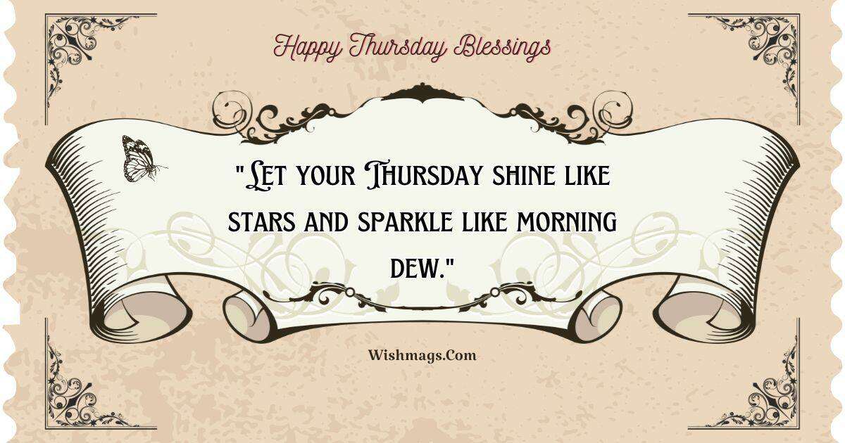 Happy Thursday Blessings