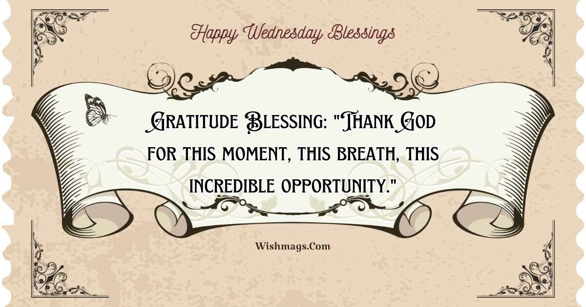 Happy Wednesday Blessings