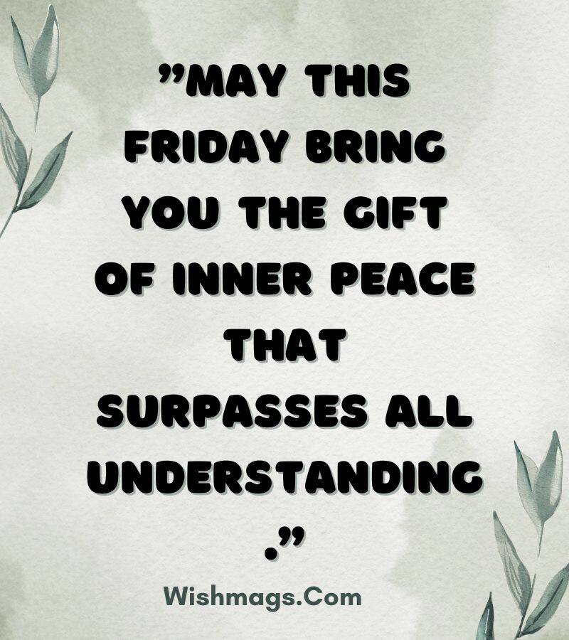 Sacred Friday Blessings