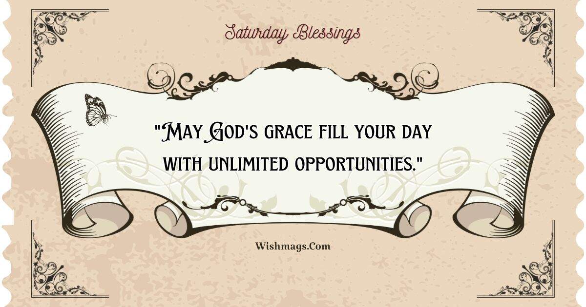 Saturday Blessings