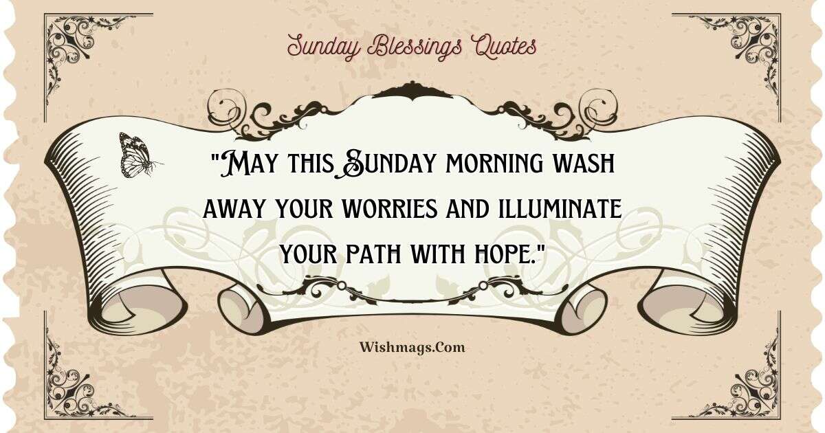 Sunday Blessings Quotes