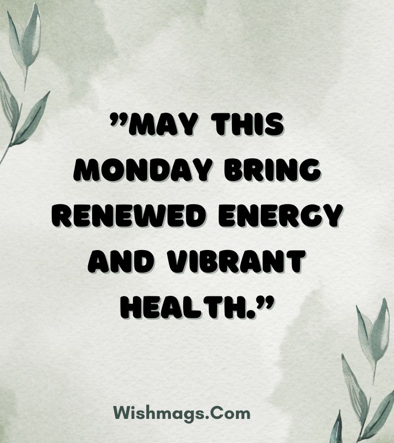 Wellness Monday Blessings