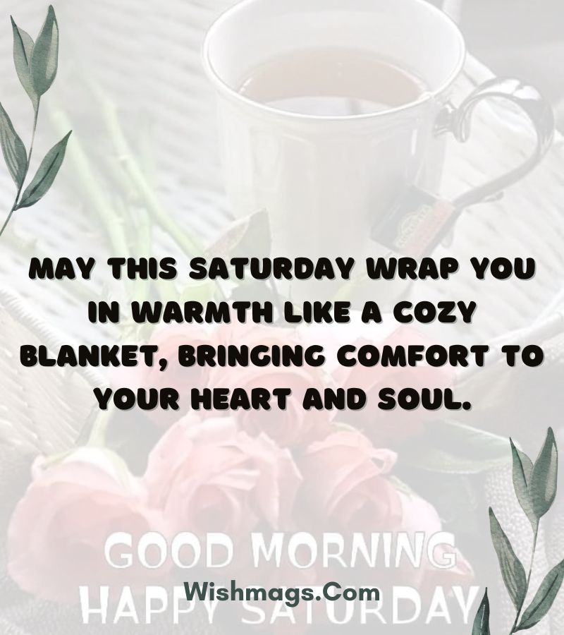 Cute Wishes For Saturday