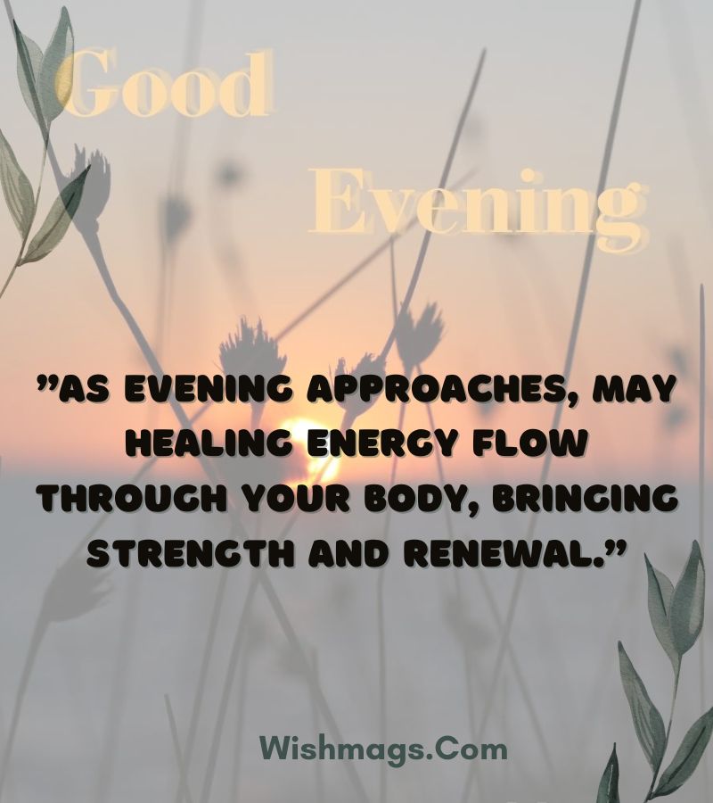 Evening Blessings for Healing and Comfort