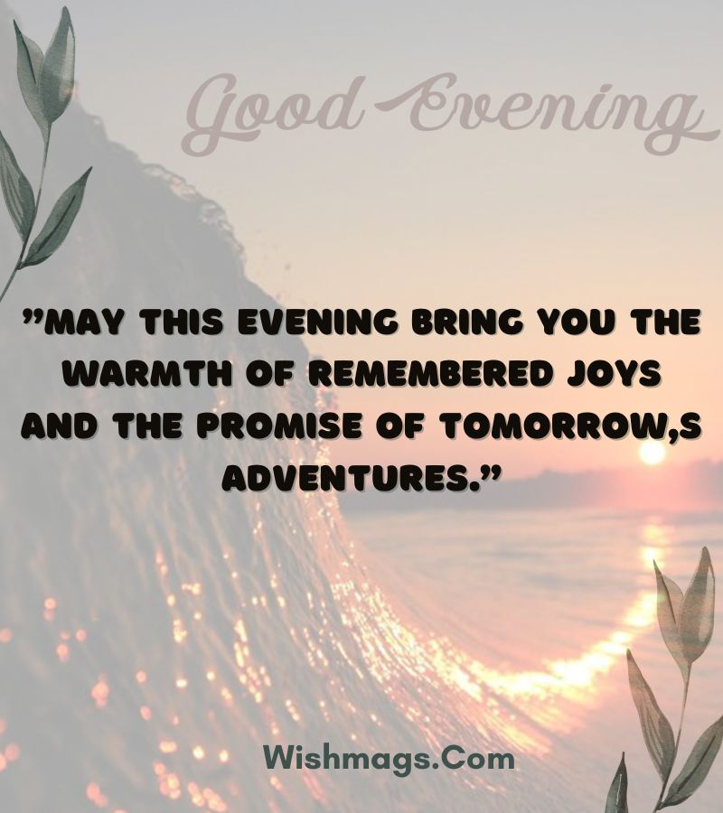 Good Evening Blessings Quotes