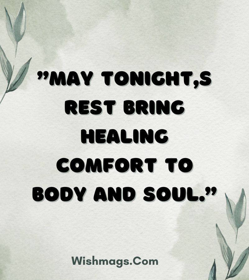 Healing Night Blessings for Renewed Hope