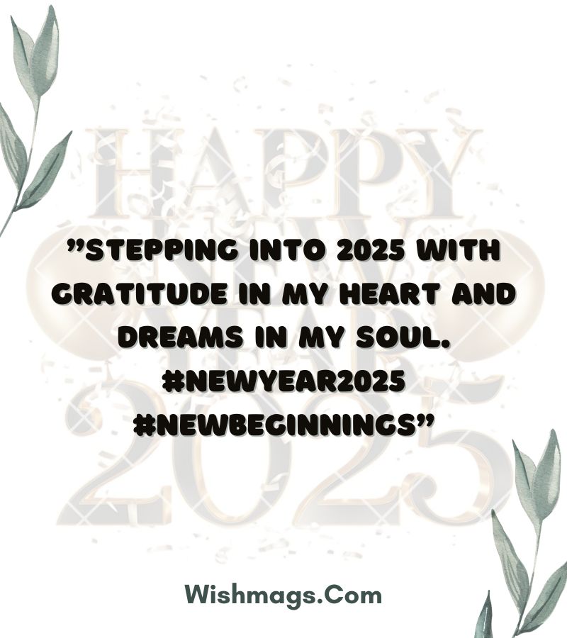 Social Media New Year 2025 Wishes