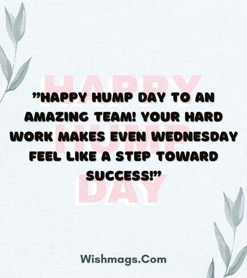 Happy Hump Day Wishes for Coworker