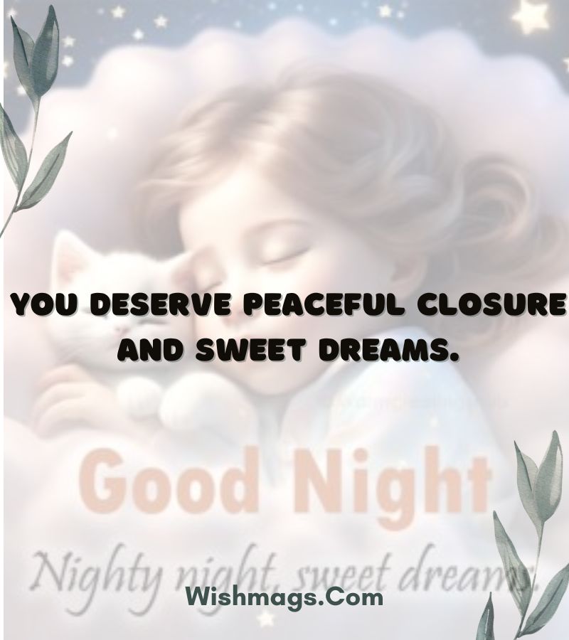 Comforting Good Night