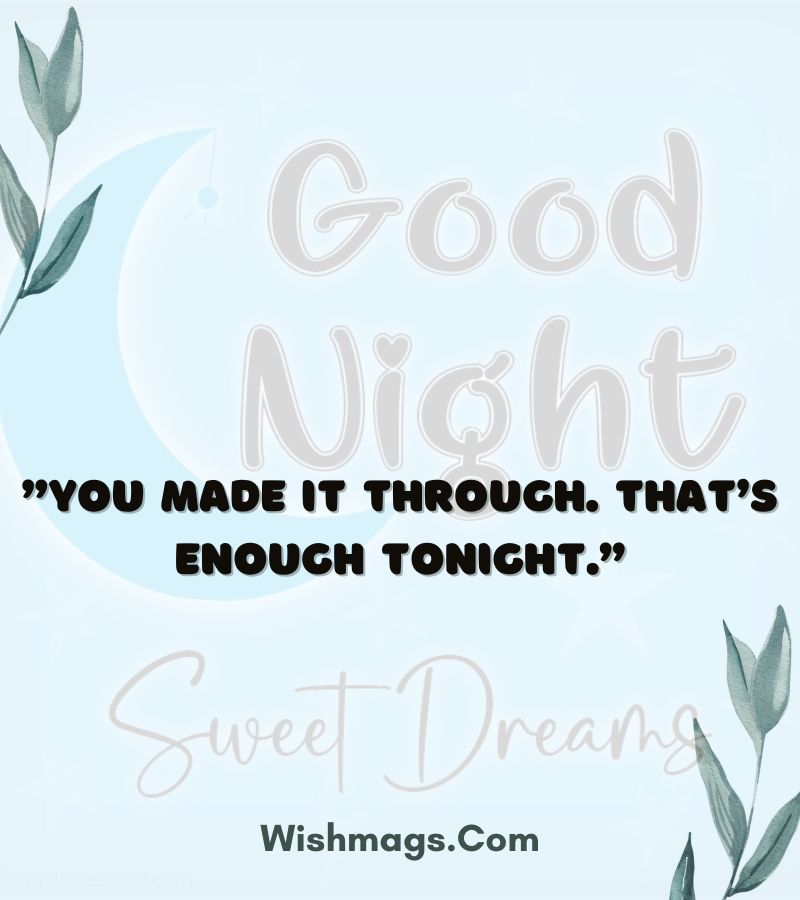 Encouraging Good Night Quotes
