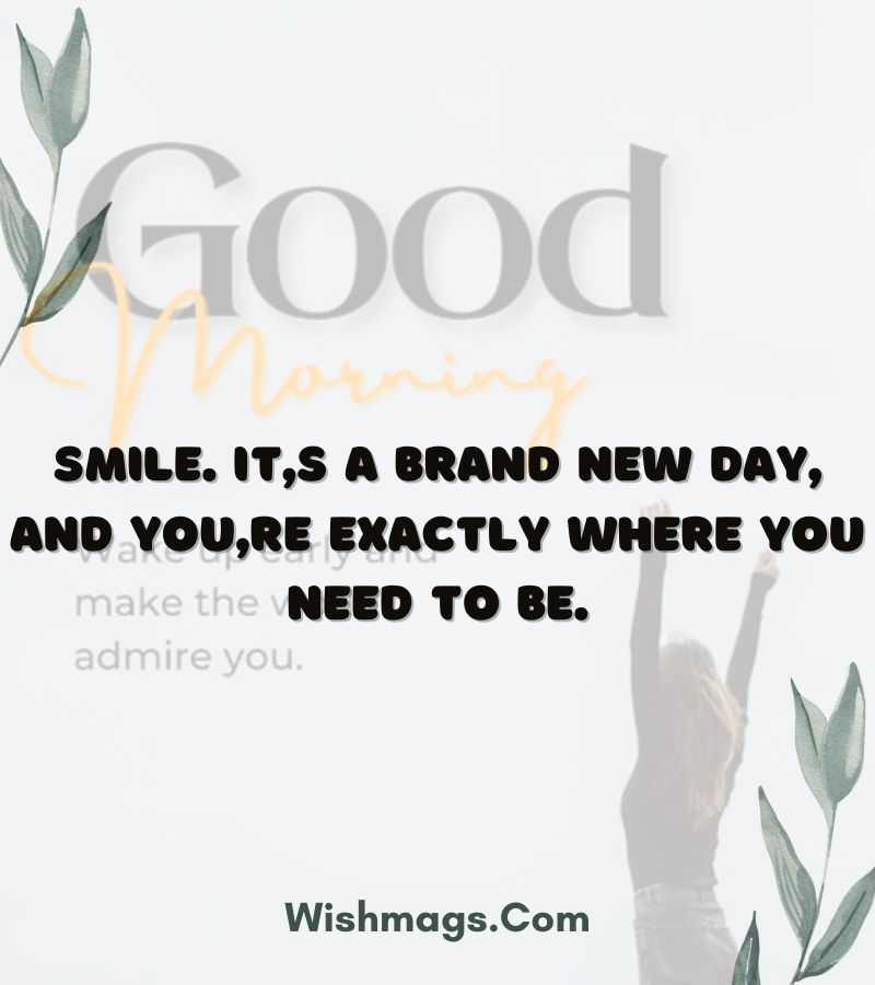 Short & Sweet Good Morning Vibes