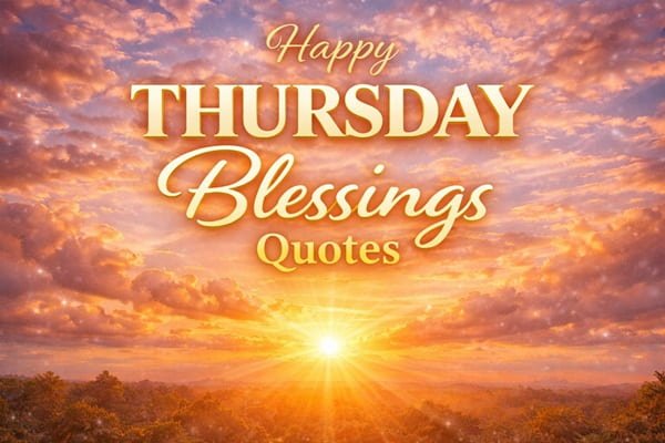 Happy Thursday Blessings