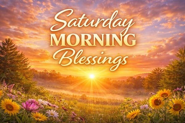 Saturday Morning Blessings
