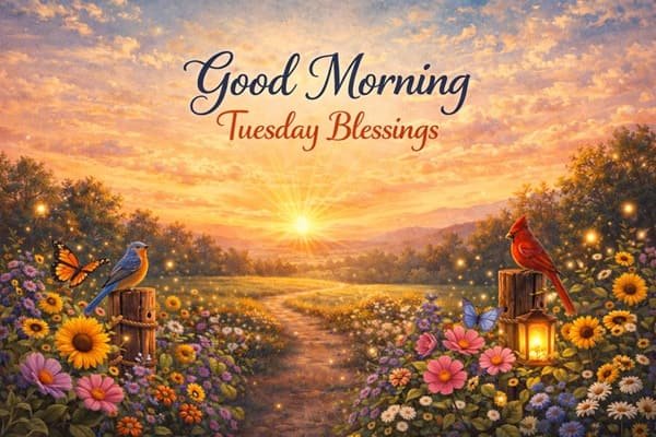 Good Morning Tuesday Blessings