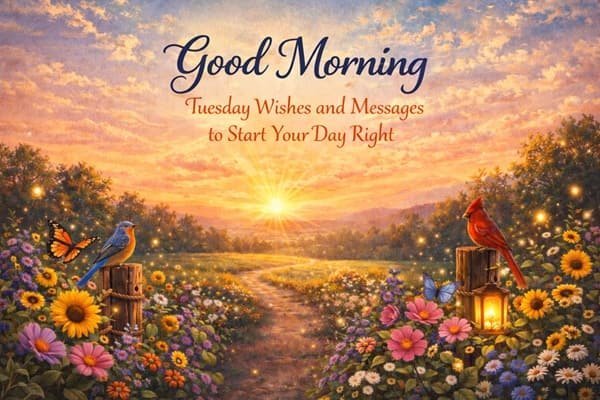 Good Morning Tuesday Wishes